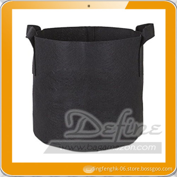 Felt Planter Grow Bag Garden Pots Container with Strap Handles